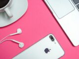 Tech talk pink desk iphone schluss
